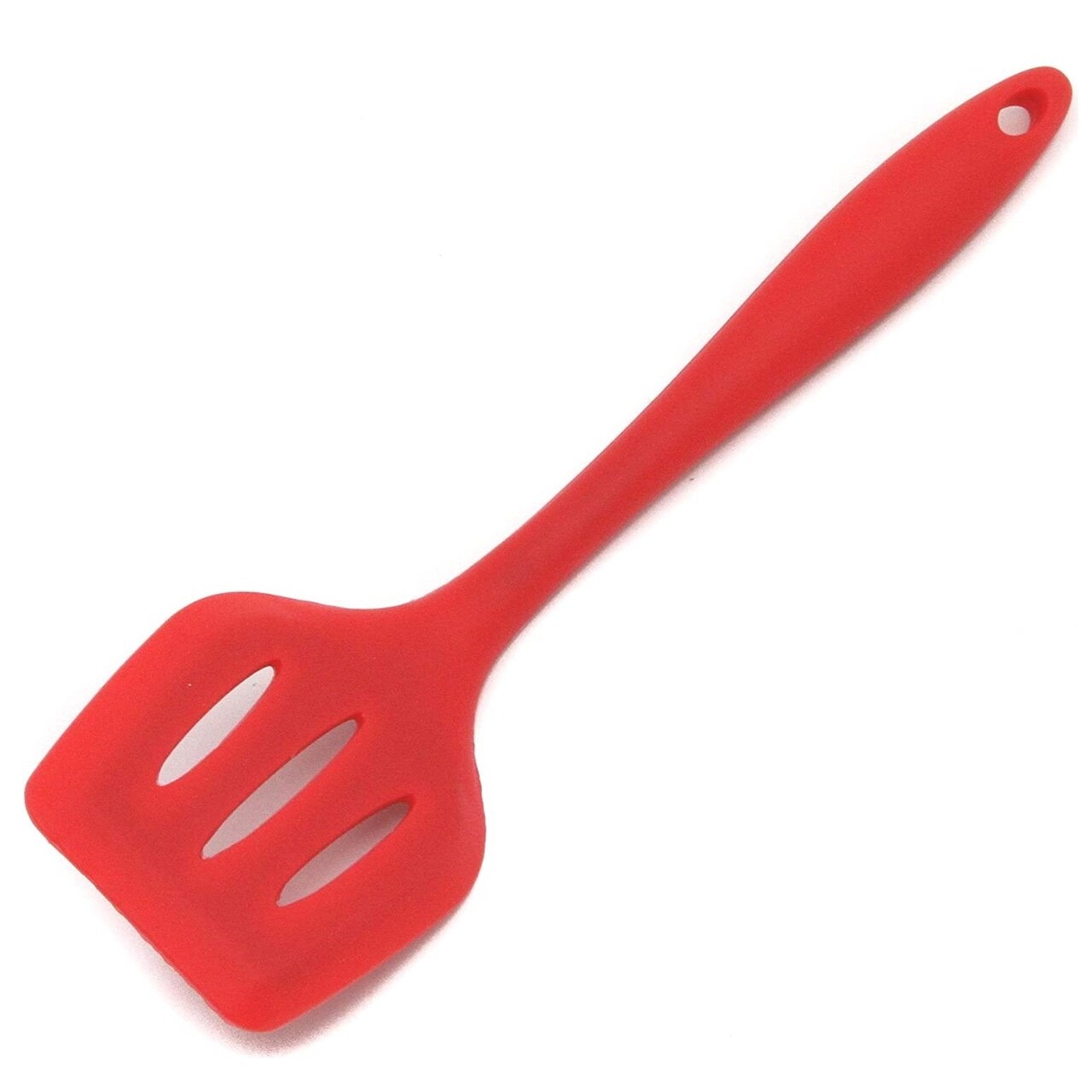 Chef Craft 12" Premium Heat Resistant Silicone Slotted Turner Spatula